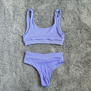 Kulani Kinis Fizzy Violet Bikini Set